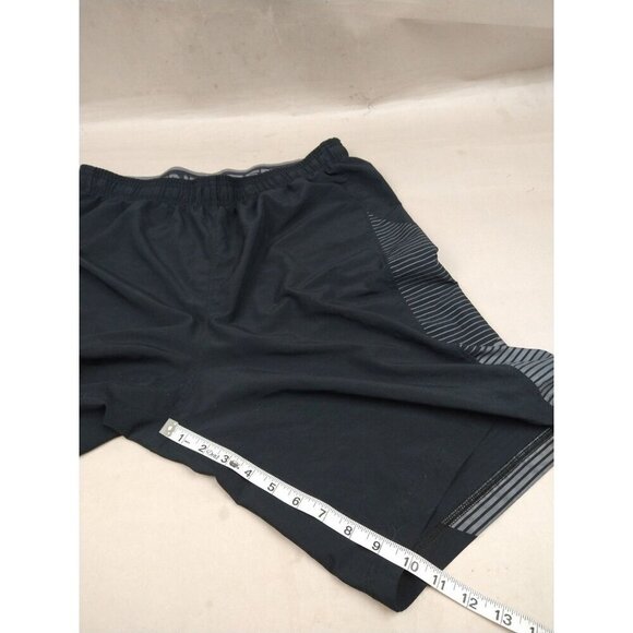 Under Armour Heatgear Loose Fit Shorts Mens Large Black Football Running Gym - Picture 5 of 9